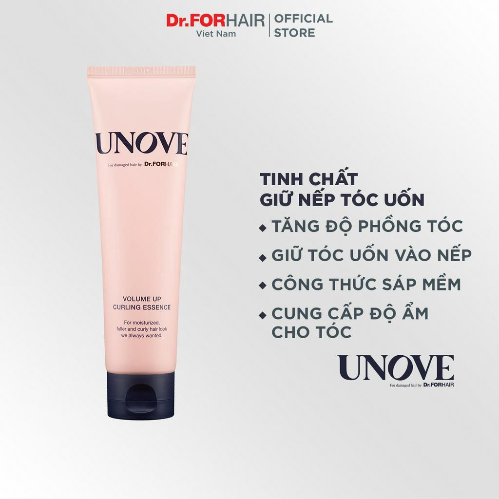 Tinh chất uốn tóc tăng độ dày cong cho tóc DR.FORHAIR UNOVE Volume Up Curling Essence 147ml