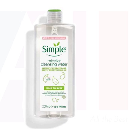 Nước Tẩy Trang Simple Micellar Cleansing Water 200ml