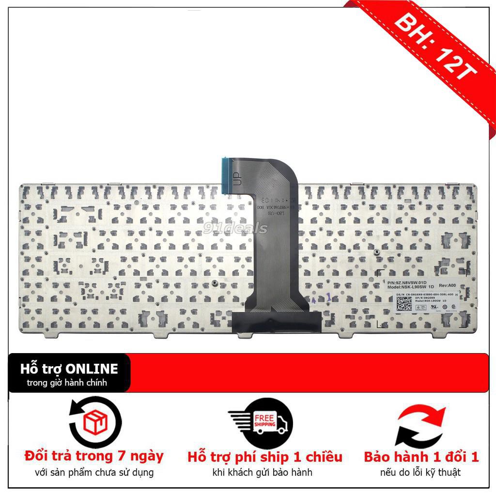 Bàn Phím Dành Cho Laptop Dell Inspiron 3421 14R 5421 Vostro 2421 - Hàng Nhập Khẩu
