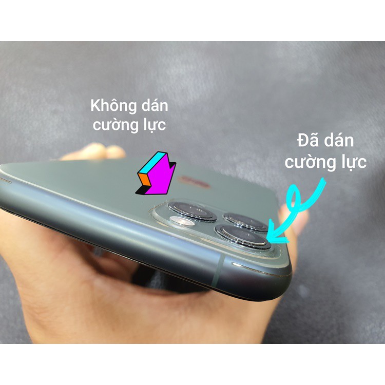 [Bán sỉ] Combo 2 miếng dán camera X-One cho iPhone 11 Pro / Pro Max