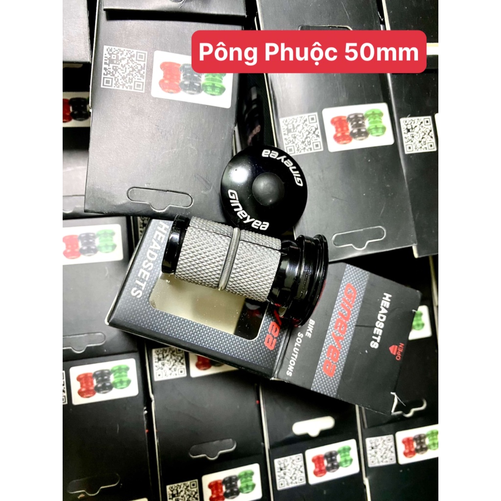 Bông Phuộc Nhôm/Carbon Gineyea Cao 50mm Cho Xe Đạp