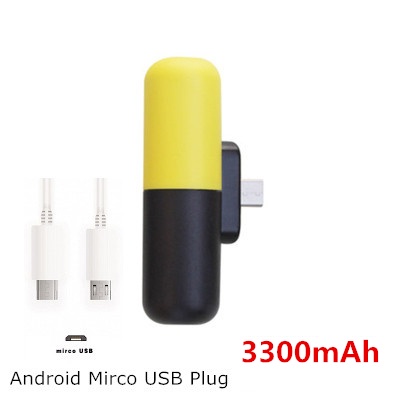 Pin sạc dự phòng BJONE không dây 3300mah 5000mah hình viên con nhộng cho mọi điện thoại