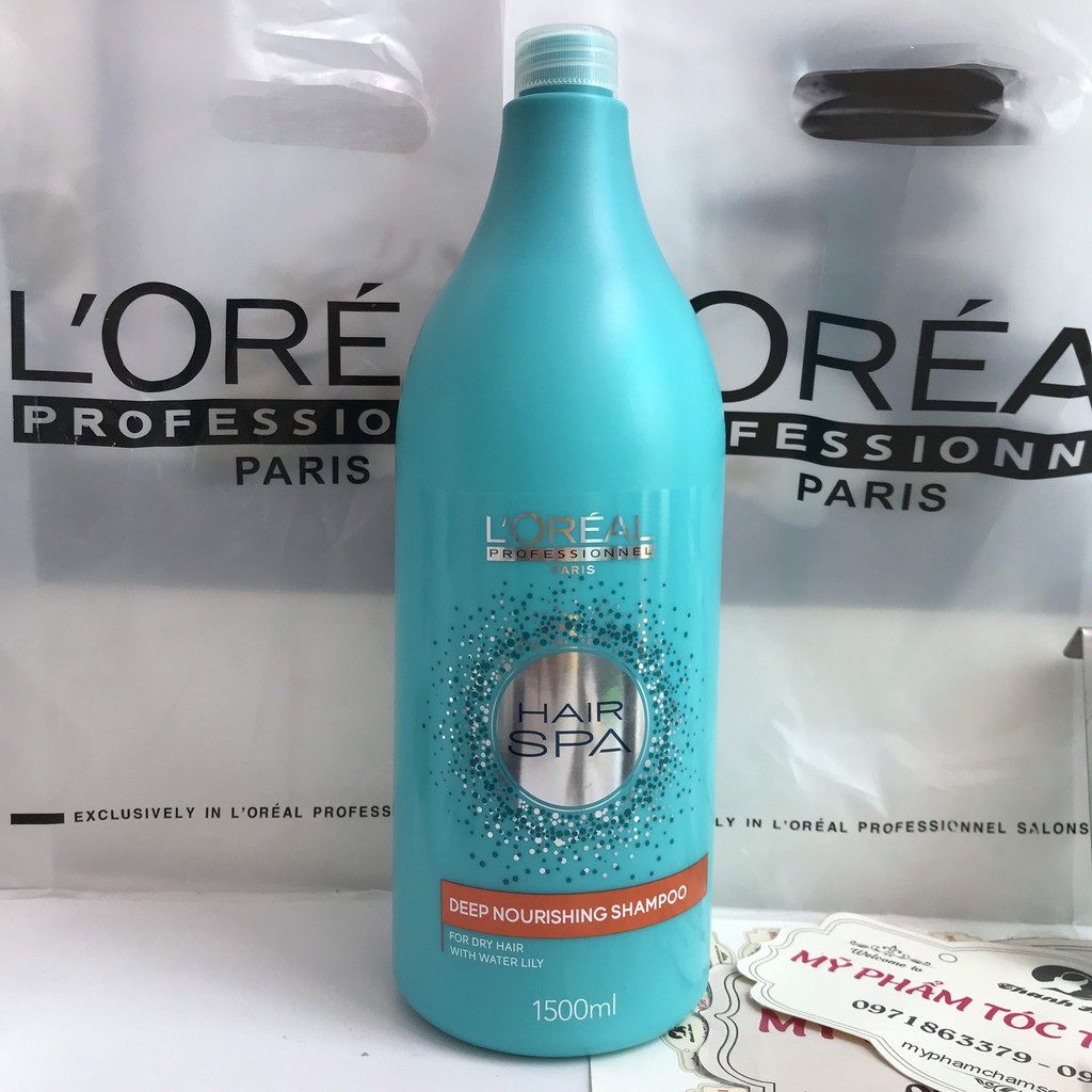 Dầu gội suôn mượt Loreal Professional Hair Spa Deep Nourishing 1500ml