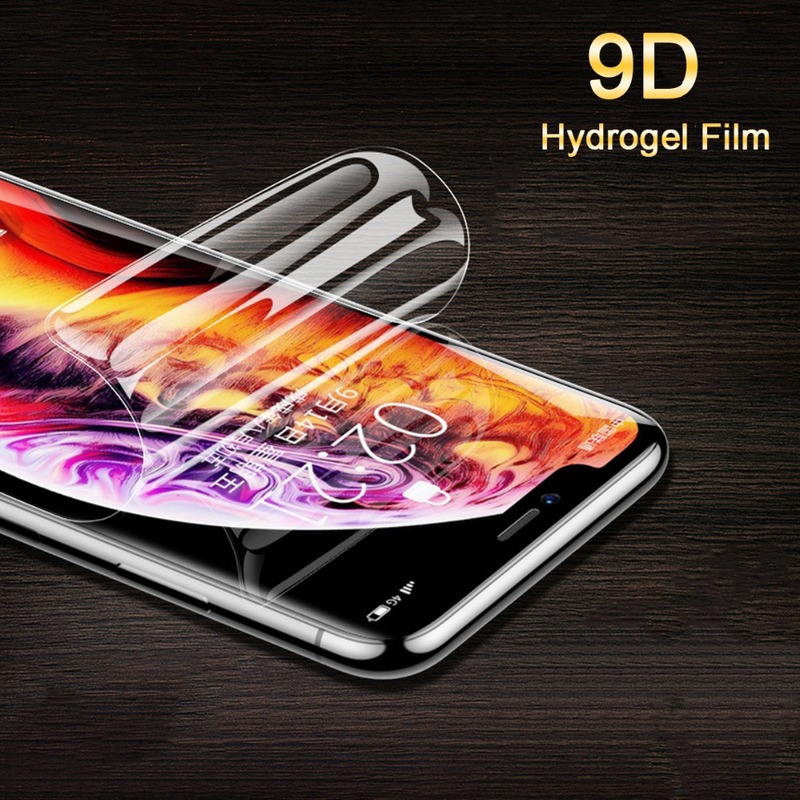 Miếng dán hydrogel mềm bảo vệ màn hình điện thoại iPhone 12 11 Pro Max X XS XR XS Max 7 8 Plus 12 Mini