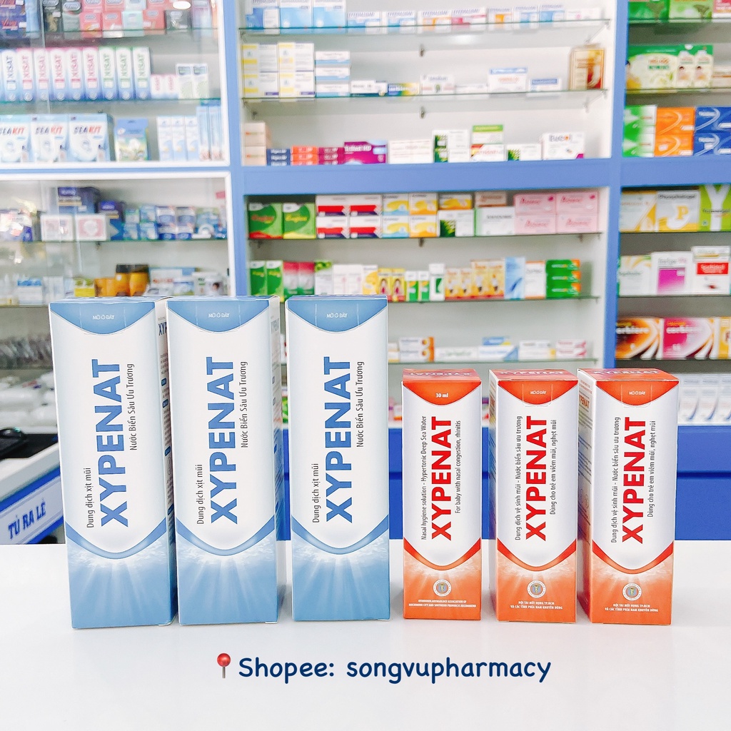 Dung dịch xịt mũi Xypenat - Giúp thông mũi, giảm nghẹt mũi dành cho trẻ em và người lớn