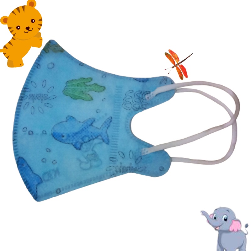 Khẩu trang trẻ em 5D MASK KIDS NHẬT MINH – Health Kingdom, 10 chiếc/ hộp