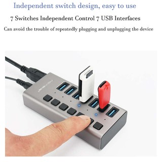 Hub Chia 7 Cổng Usb 3.0 12v