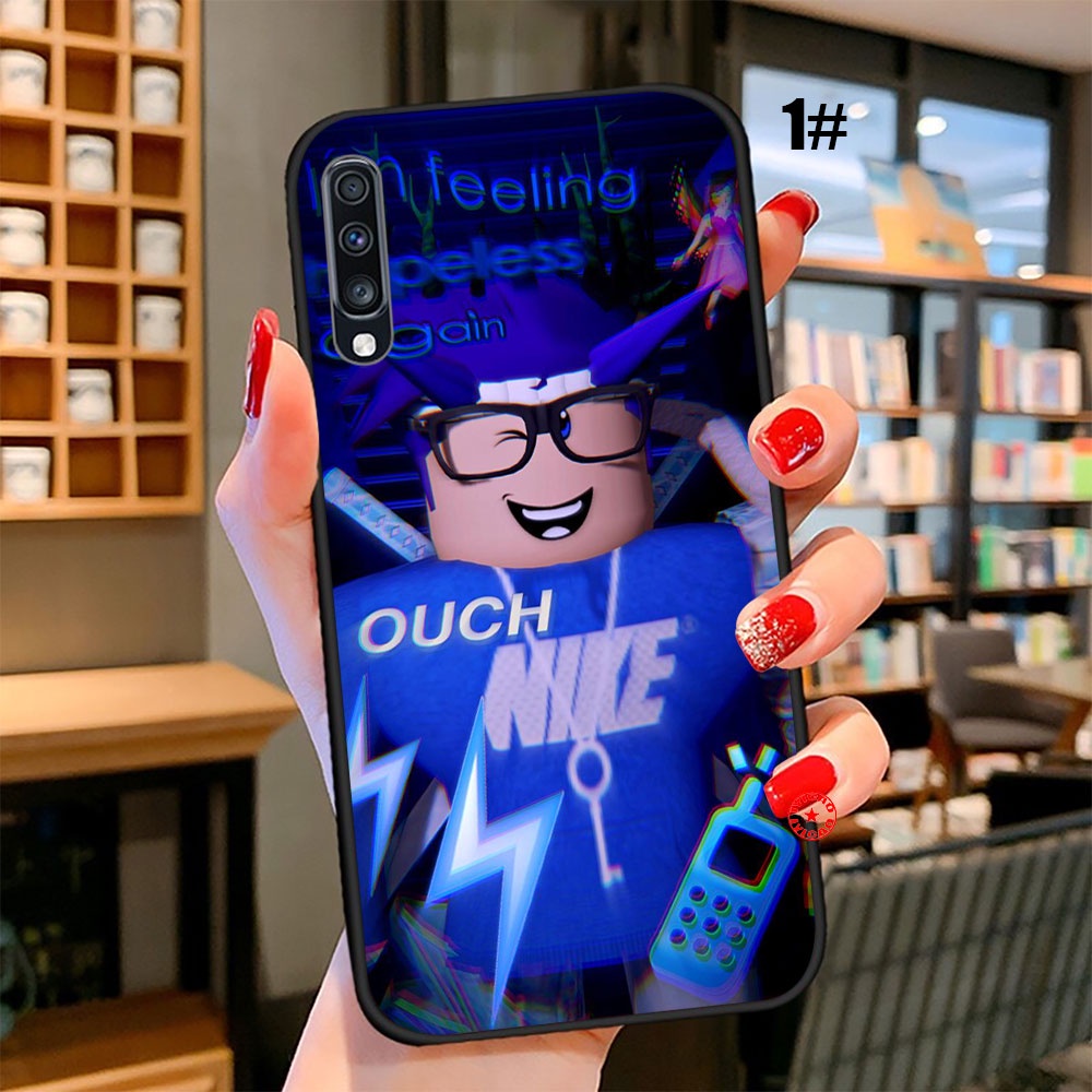 Ốp Điện Thoại Dẻo Họa Tiết roblox Độc Đáo Cho samsung galaxy s10e s10 s9 s8 plus lite s7 edge is51