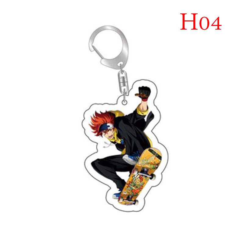 Móc khóa hình nhân vật anime dễ thương SK8