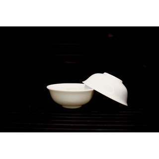 Chén Trà Sứ Bạch Định Thấu Quang Cảnh Đức Trấn