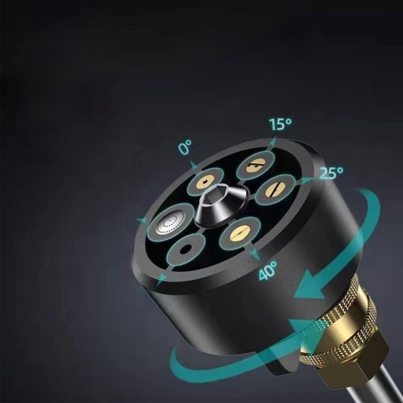 Đầu Vòi Phun Nước 1/4'' 6 Trong 1 Tháo Lắp Nhanh