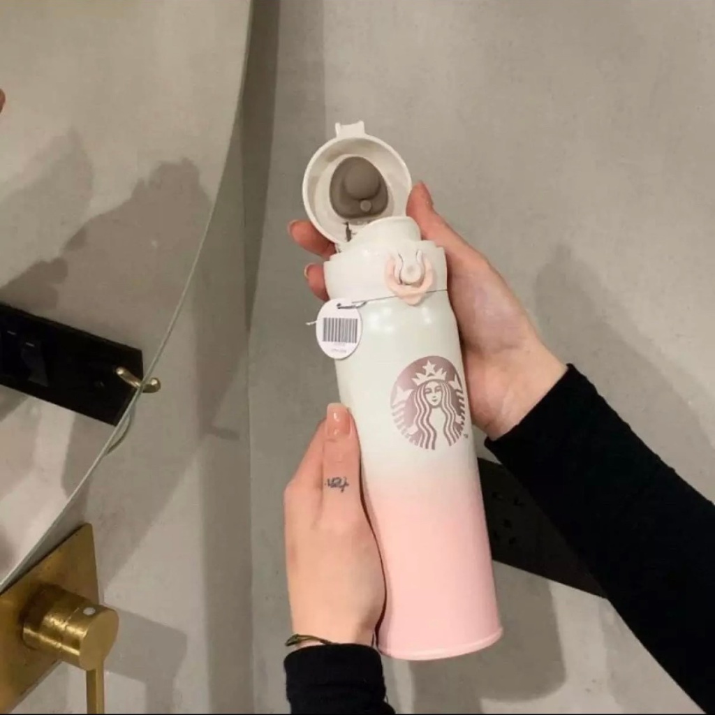 Bình giữ nhiệt STARBUCKS, Bình nước giữ nhiệt Inox 304 cao cấp - Dung tích 500ml