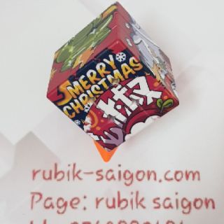 rubik 3x3 hình Noel