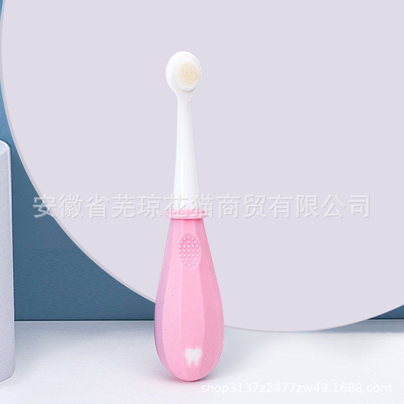 Bàn chải đánh răng trẻ em từ 1 đến 6 tuổi bằng lông tơ siêu mềm bảo vệ nướu cho bé bàn chải hình khinh khí cầu dễ thương