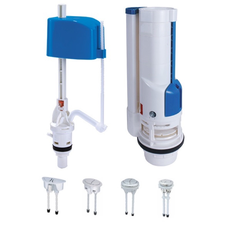 BỘ XẢ BỒN CẦU 2 NHẤN KÉT RỜI HÙNG ANH VS0403