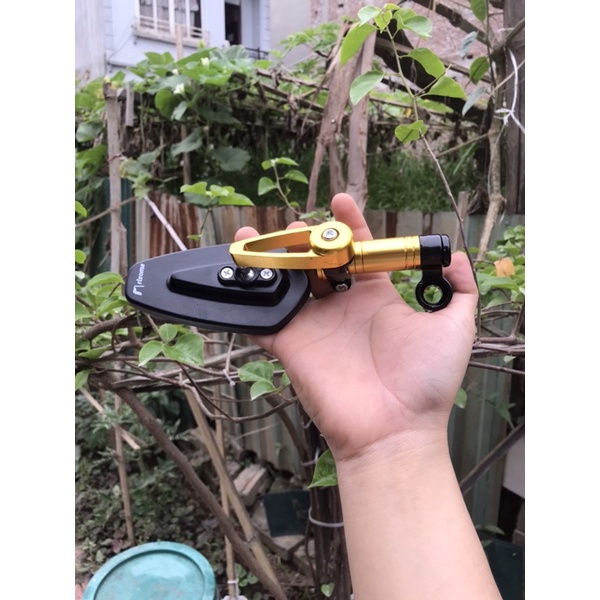 Gương gù gắn chân gương riroma cao cấp gắn các dòng xe