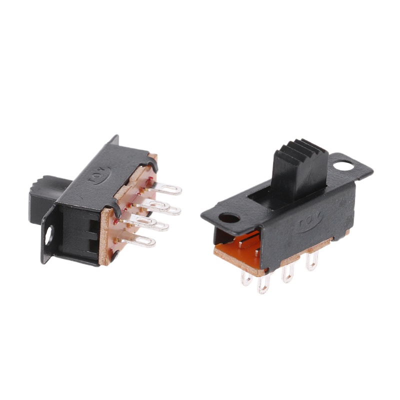 Set 10 Công Tắc Gạt Tắt / Mở 2 Vị Trí SS22F32 6 Chấu DPDT On / On Mini 0.5A