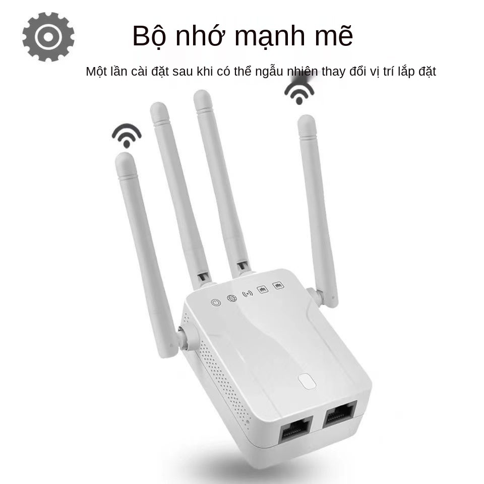 Bộ khuếch đại tín hiệu wifi tăng cường gia đình thu sóng mở rộng