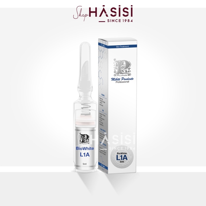 Kem Khử Thâm Làm Hồng Môi - MIBITI PRUDENTE - Biowhite 5ml #L1A