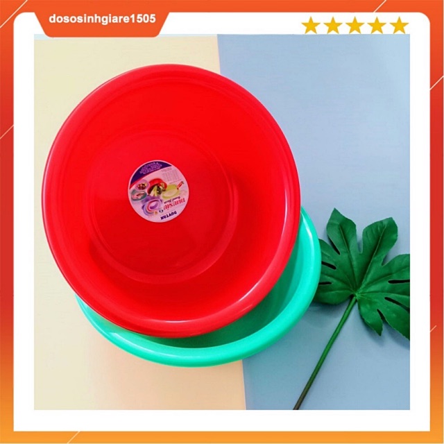 Thau rửa mặt duy Tân nhỏ 30 cm x cao 10 cm