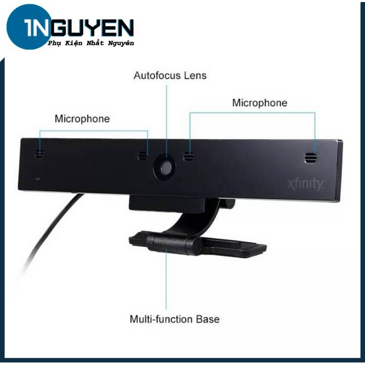 Webcam Xfinity Full HD 1080p 4 Micro Lọc Tạp Âm Đa Hướng, Lấy Nét Tự Động Cho PC, TV Box, Smart TV,... | Camera máy tính | BigBuy360 - bigbuy360.vn