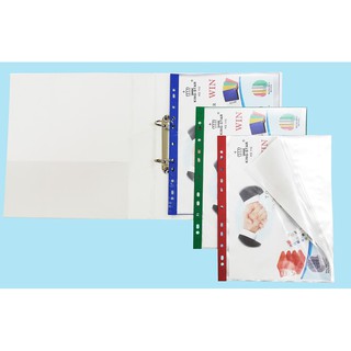 Bìa lổ 10 lá A4 Kingstar (màu ngẫu nhiên)