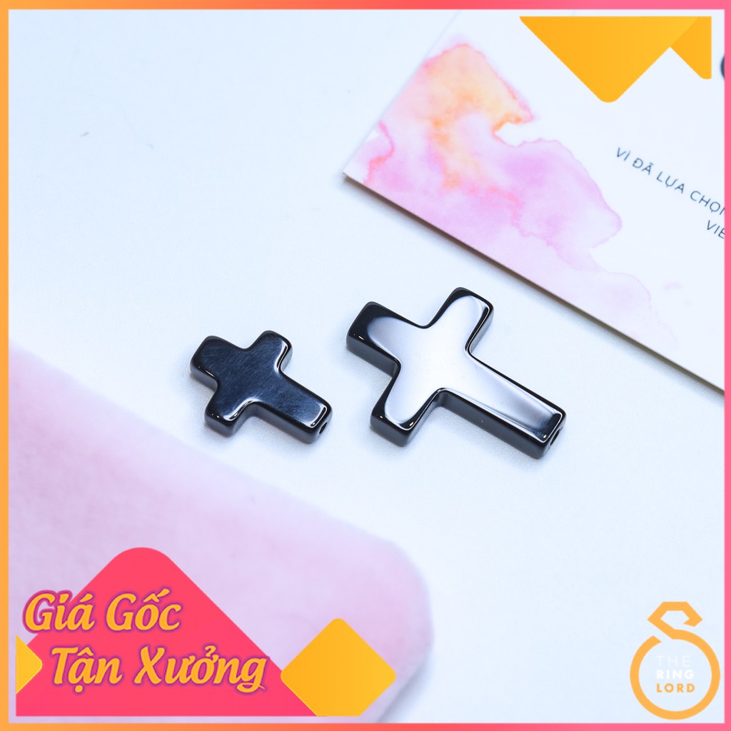 Thánh giá AGATE xỏ vòng chuỗi mân côi độ bền vĩnh cửu