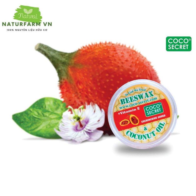 Kem dưỡng da dầu dừa gấc & vitamin coco secret 20gr