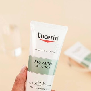 Sữa Rửa Mặt Eucerin Pro Acne Solution Gentle Cleansing Foam