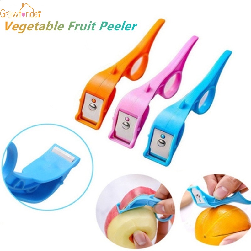 Dụng Cụ Gọt Vỏ Cam/Chanh/Bưởi Đa Năng Bằng Nhựa Chống Trượt