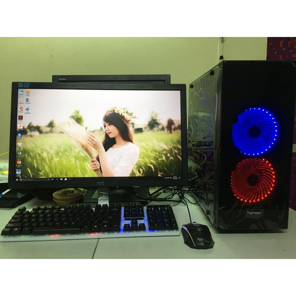 Bộ Máy Tính Core I5 Ram8 Chơi Game PUBG Mobile,FIFA4,Maxsetting LOL,..[SSD 120GB] Full Led | BigBuy360 - bigbuy360.vn