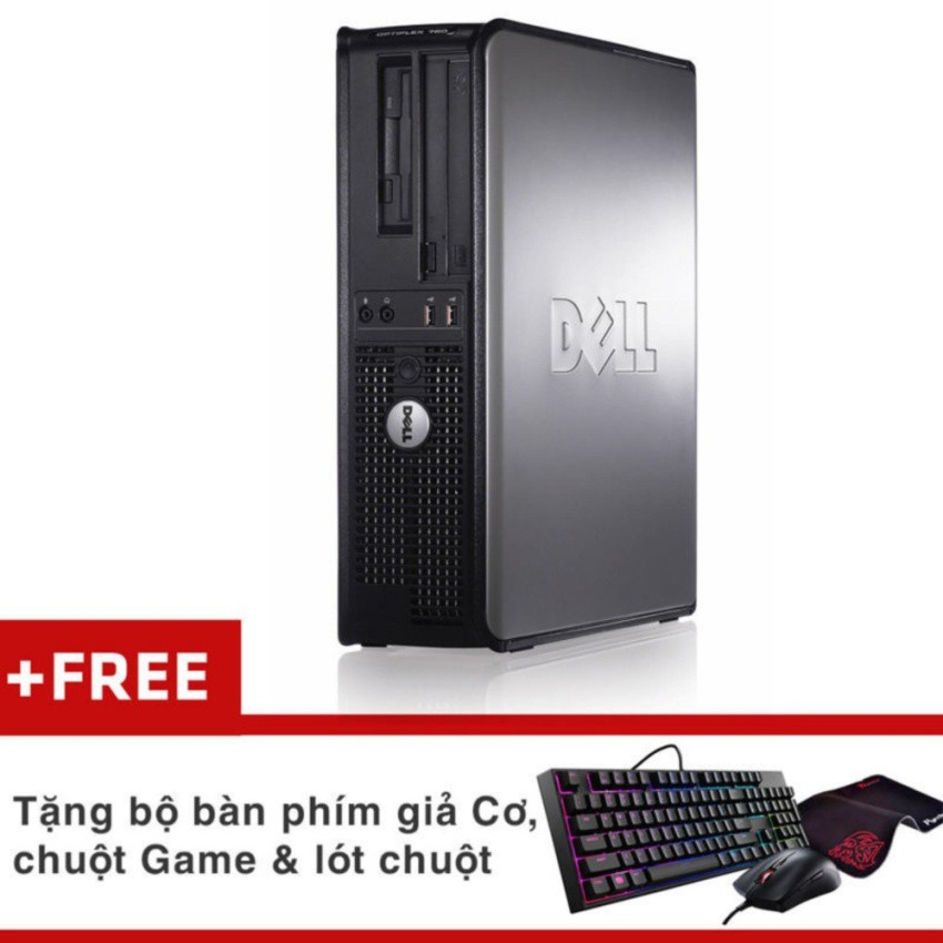 Máy tính để bàn Dell Optiplex 755 DT (Core 2 Duo E6750, Ram 4GB, HDD 500GB) + Quà Tặng - Hàng Nhập Khẩu | BigBuy360 - bigbuy360.vn
