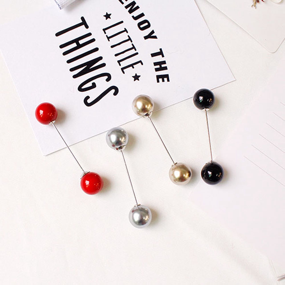 Trâm cài áo đính ngọc trai giả thời trang