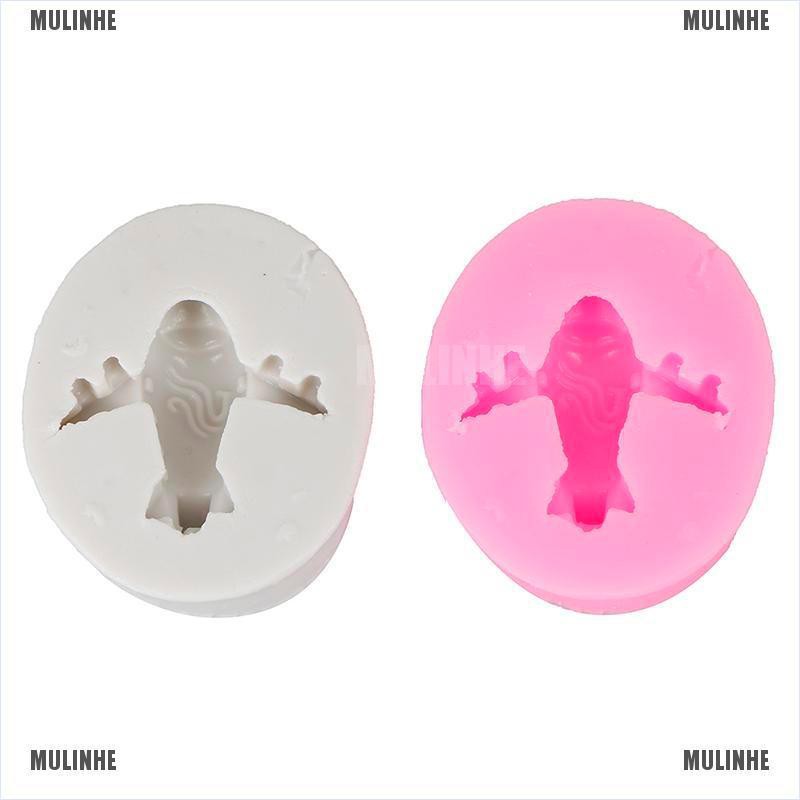 Khuôn Silicone Làm Bánh / Sô Cô La / Kẹo Đường Hình Máy Bay Mini