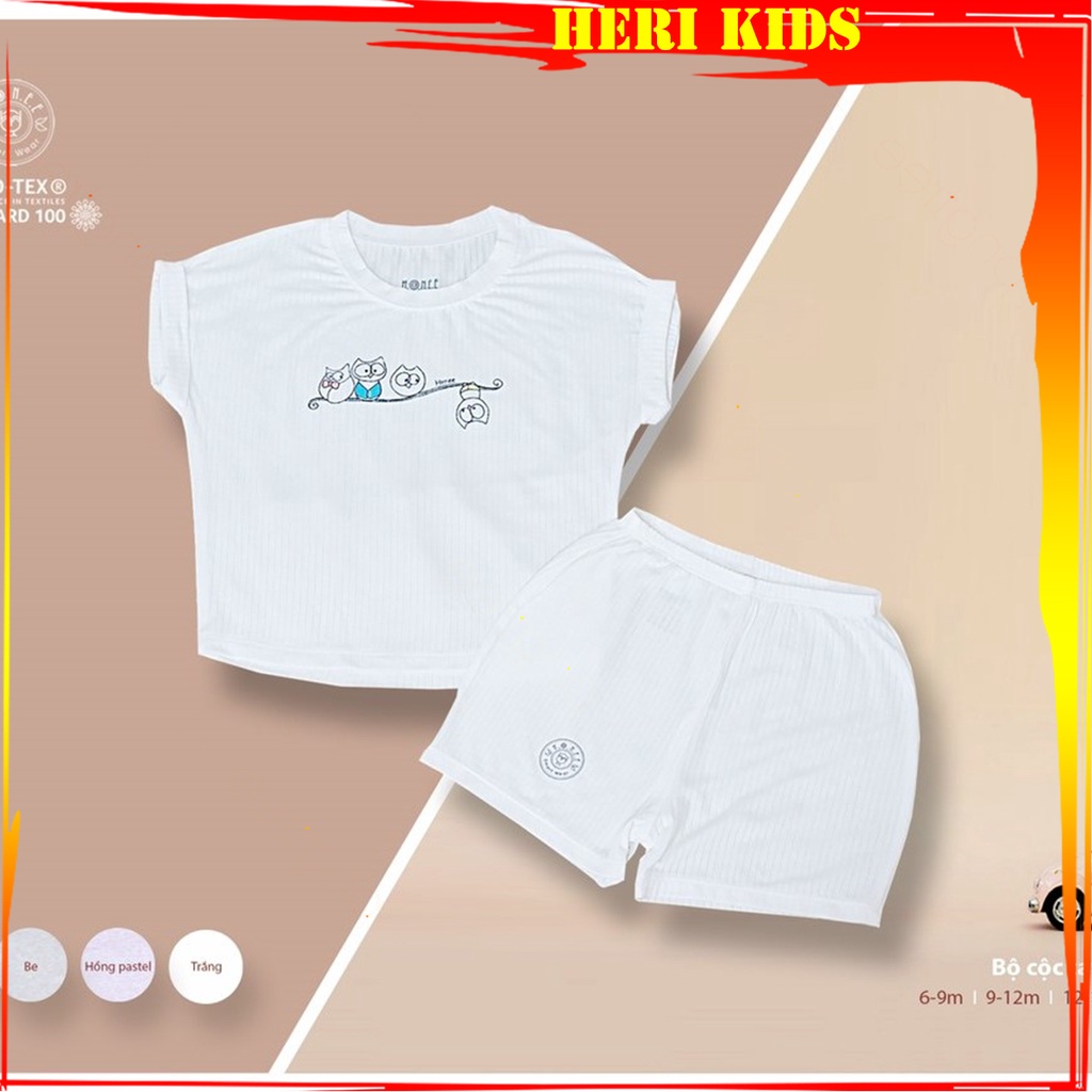 Hrnee- Bộ cộc tay 9m - 4Y
