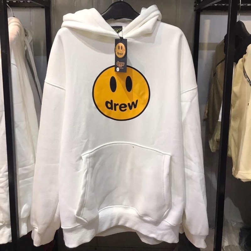 Áo hoodie drew house mặt cười hellbear store , áo nỉ bông hoodie unisex nam nữ