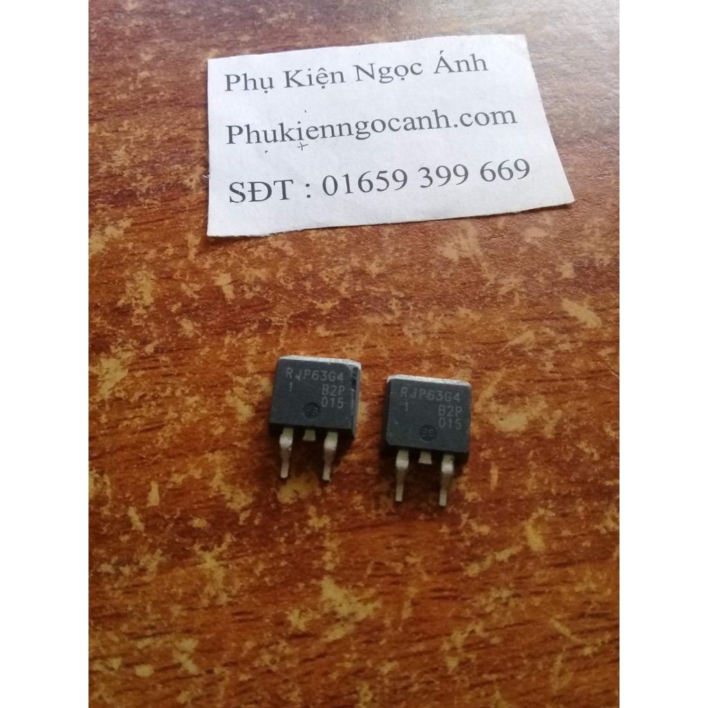 RJP63G4 igbt 63G4 loại dán chịu dòng  630V 40A bóc máy nguyên zin