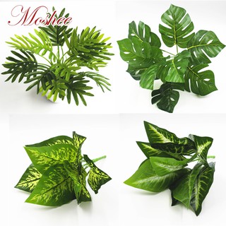 9 Lá Cây Nhân Tạo Trang Trí Nội Thất