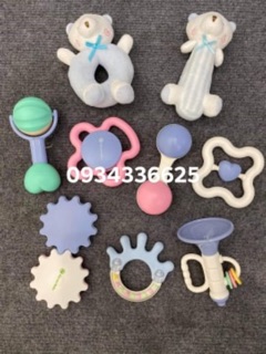[ BỘ 9 MÓN] Set đồ chơi sơ sinh Goryeo Baby 9 món