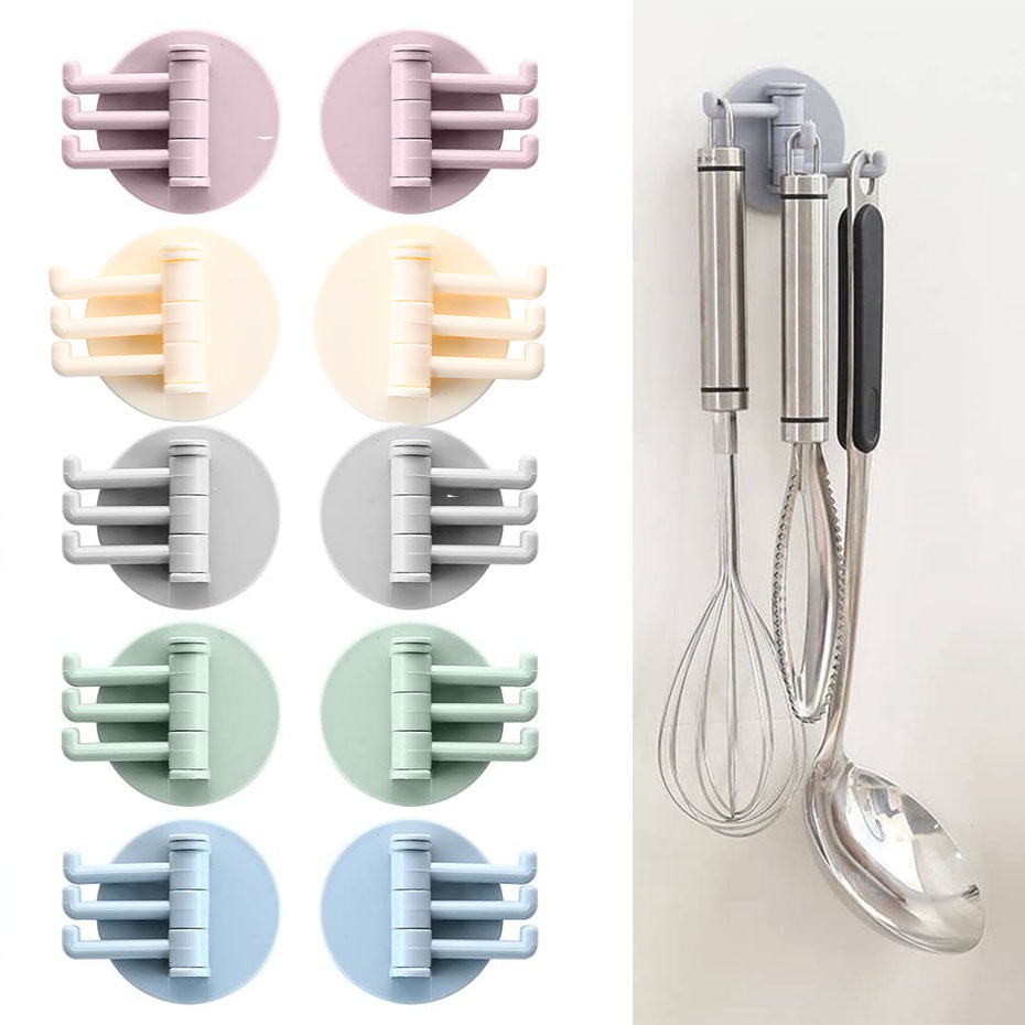 Móc Treo Đồ Dán Tường Chịu Lực Tốt Phong Cách Bắc Âu