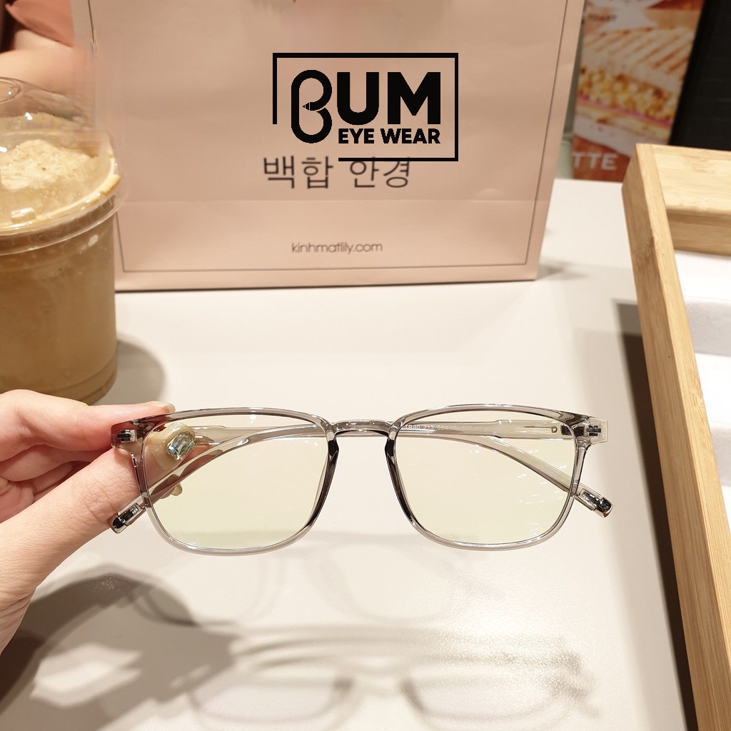 Gọng kính cận đẹp nam nữ mắt vuông 🔴 SALE LỖ🔴TẶNG HỘP KÍNH VÀ KHĂN🔴 chất liệu nhựa siêu nhẹ