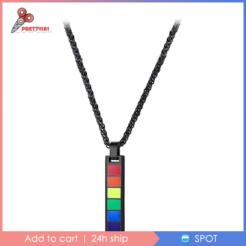 (✨Activity price✨Pre1-8) Vòng cổ Mặt Hình Lesbian Gay Lgbt Màu Sắc