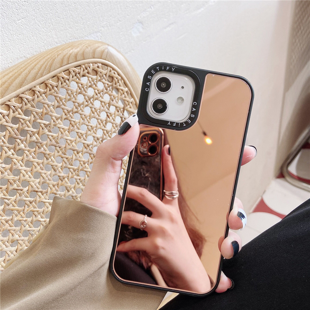 Ốp Điện Thoại Silicon Tráng Gương Bảo Vệ Camera Cho Iphone 6 6s 6 Plus 6s Plus 7 7 Pius 8/8 Plus X Xs Xr X Smax | BigBuy360 - bigbuy360.vn