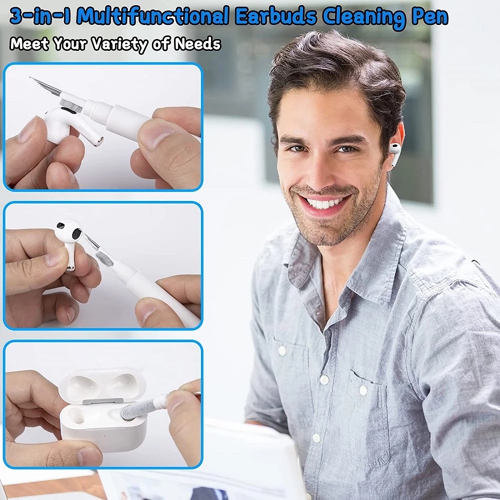 Bộ Dụng Cụ Vệ Sinh Tai nghe không dây / Bàn Phím Làm Sạch Sâu Đa Năng