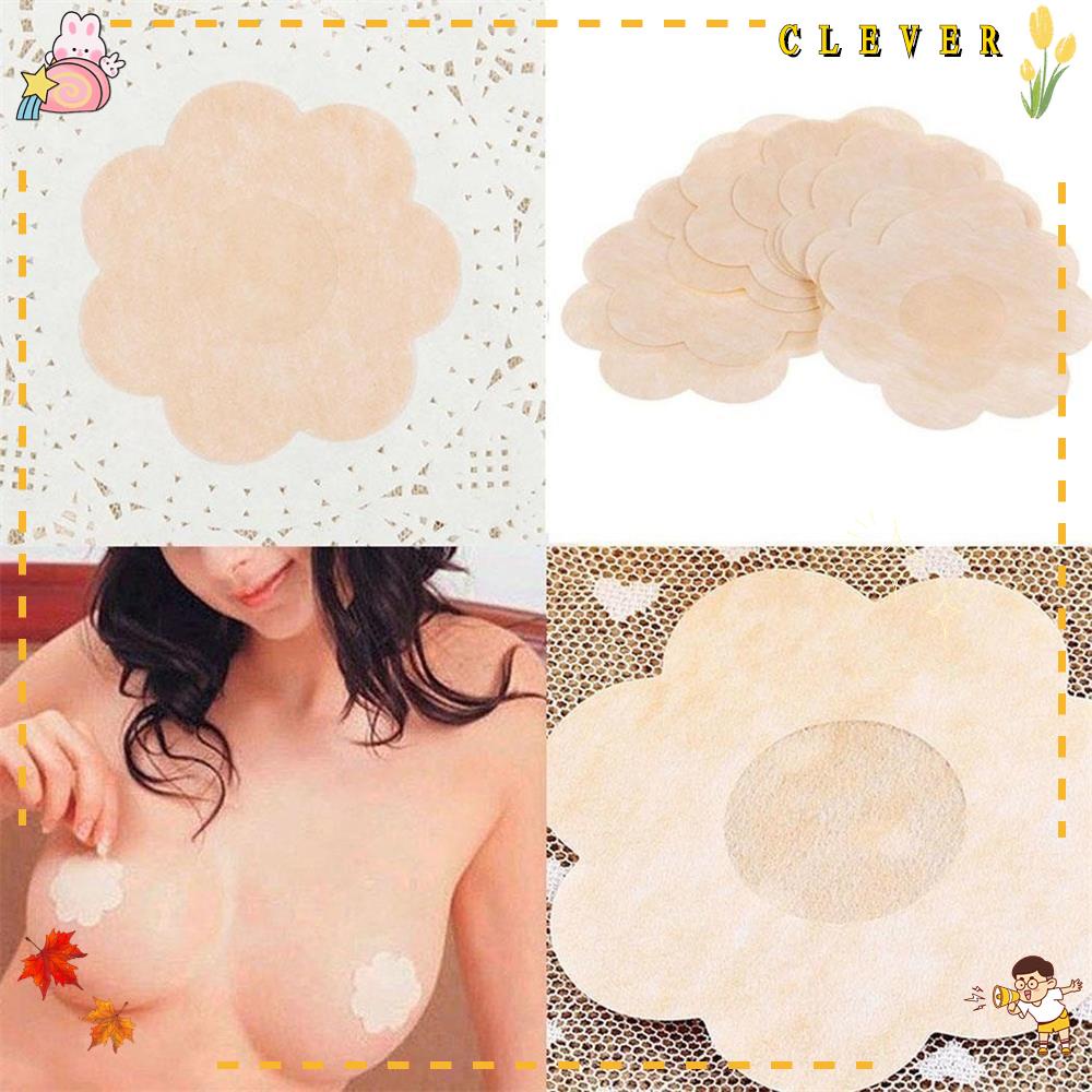 Set 10 miếng dán ngực hình hoa dùng 1 lần cho nữ