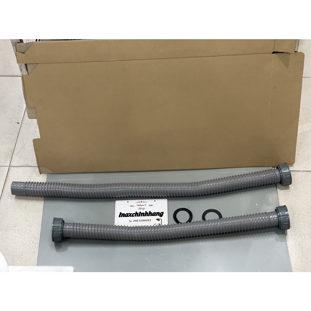 ỐNG XẢ RUỘT GÀ lOẠI LỚN RĂNG 60, ỐNG 42 THAY THẾ CHẬU RỬA CHÉN  1 ĐẦU RĂNG VÀ 2 ĐẦU RĂNG