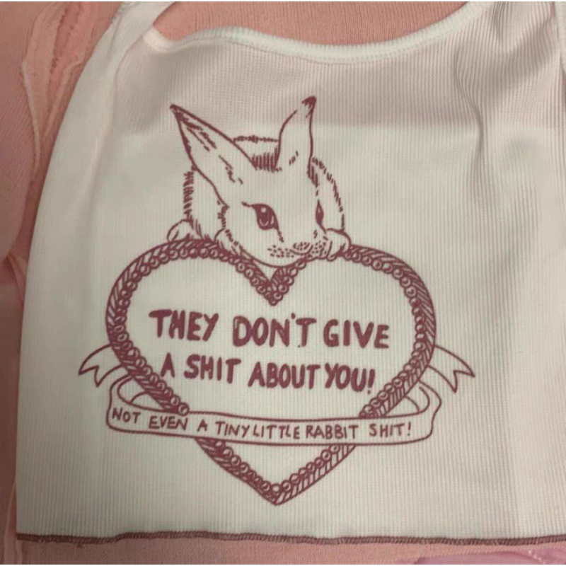 Set áo khoác và áo thun thỏ phô mai