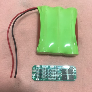 Pin sạc 12v 3s có mạch bảo vệ 2400mah