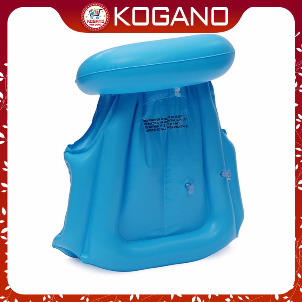 Áo Phao Cho Bé Tập Bơi KOGANO Có Khóa Cài An Toàn Bé Gái Bé Trai Size S 1 - 6 Tuổi SS-001097 [Tặng Bơm Phao]