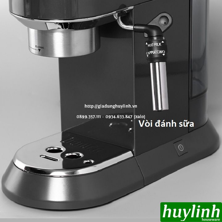 [Mã ELHAMS5 giảm 6% đơn 300K] Máy pha cà phê Espresso Delonghi EC785 (GY - BG - AZ)